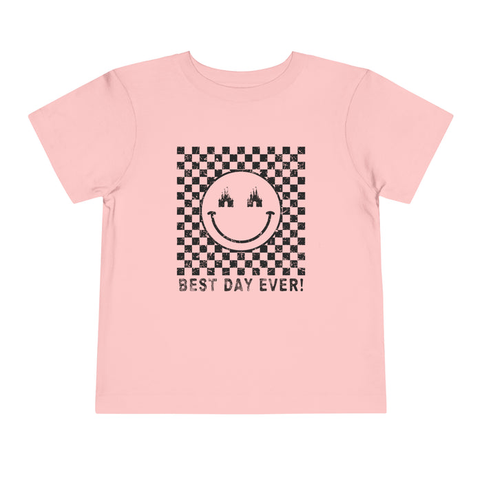 Best Day Ever Bella Canvas Toddler Short Sleeve Tee