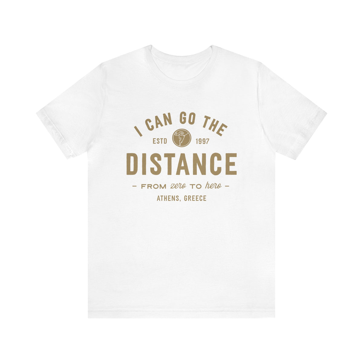 I Can Go The Distance Bella Canvas Unisex Jersey Short Sleeve Tee