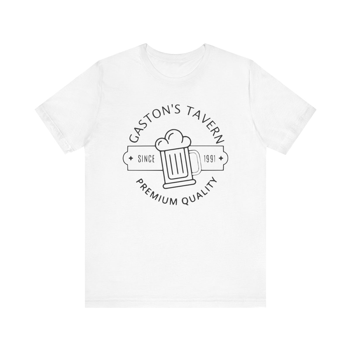 Gaston's Tavern Bella Canvas Unisex Jersey Short Sleeve Tee