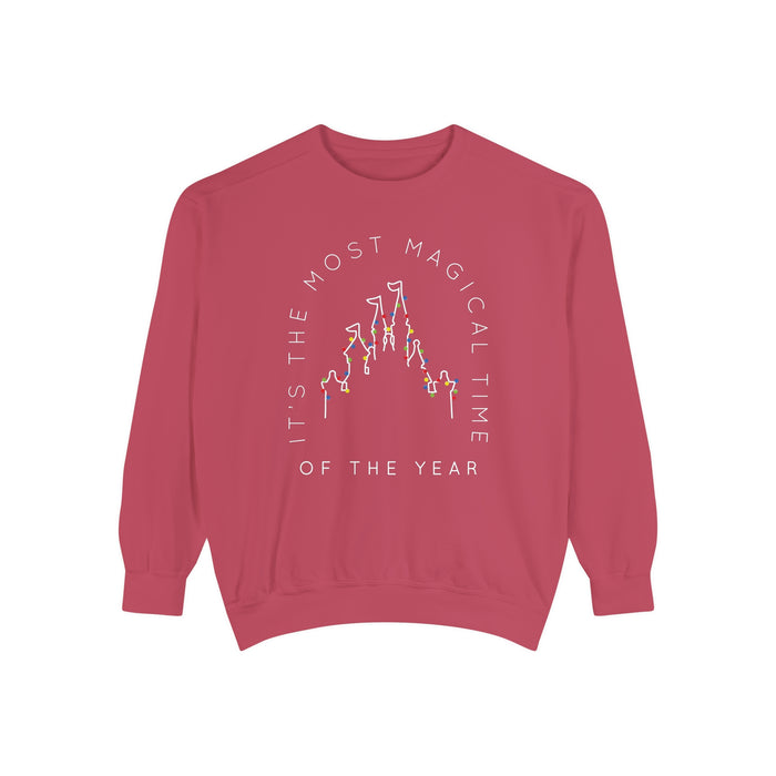 Most Magical Time Of The Year Comfort Colors Unisex Garment-Dyed Sweatshirt