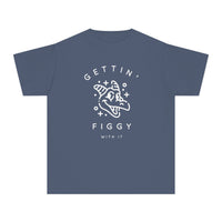 Gettin' Figgy With It Comfort Colors Youth Midweight Tee