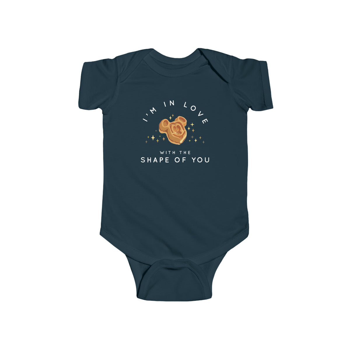 I'm in Love with the Shape of You Rabbit Skins Infant Fine Jersey Bodysuit