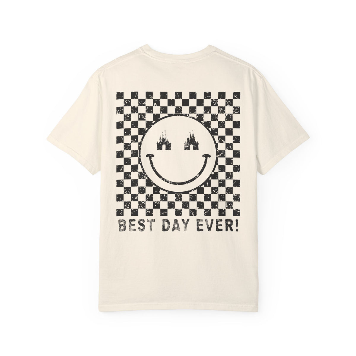 *Blank Front* Best Day Ever Comfort Colors Unisex Garment-Dyed T-shirt