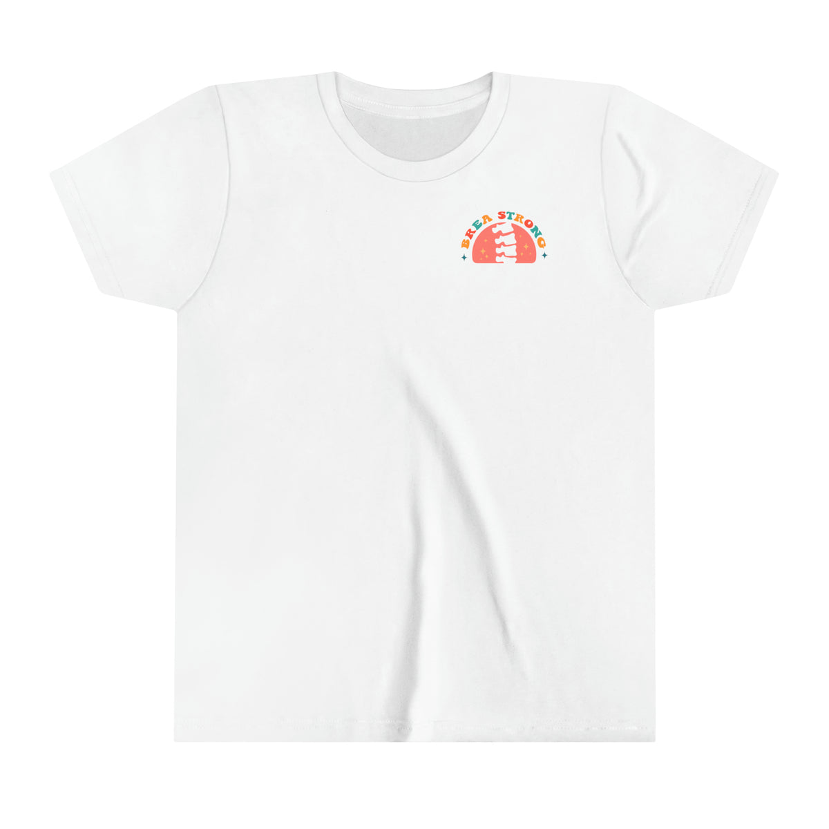 Brea Strong Bella Canvas Youth Short Sleeve Tee