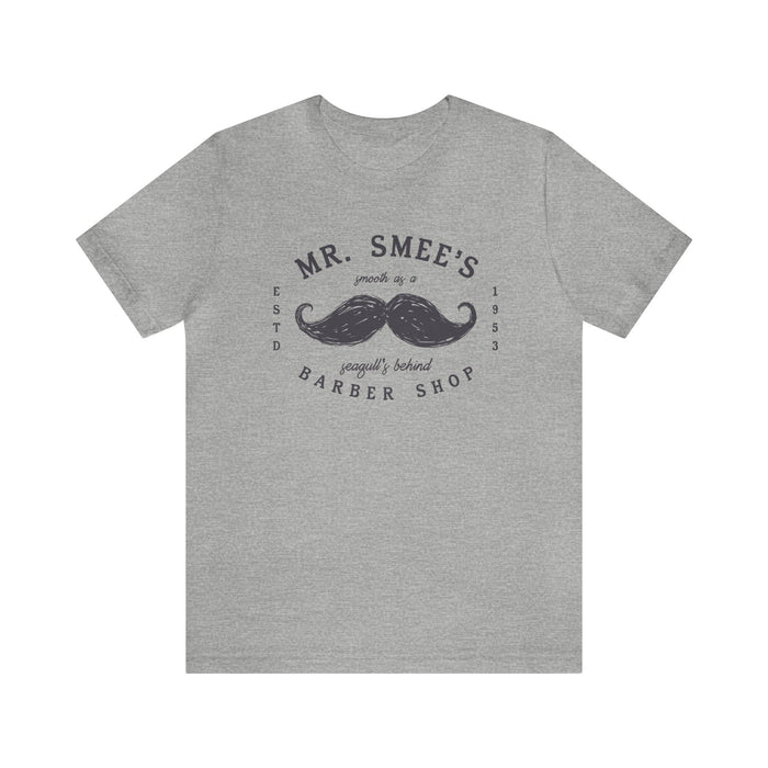 Mr. Smee's Barber Shop Bella Canvas Unisex Jersey Short Sleeve Tee