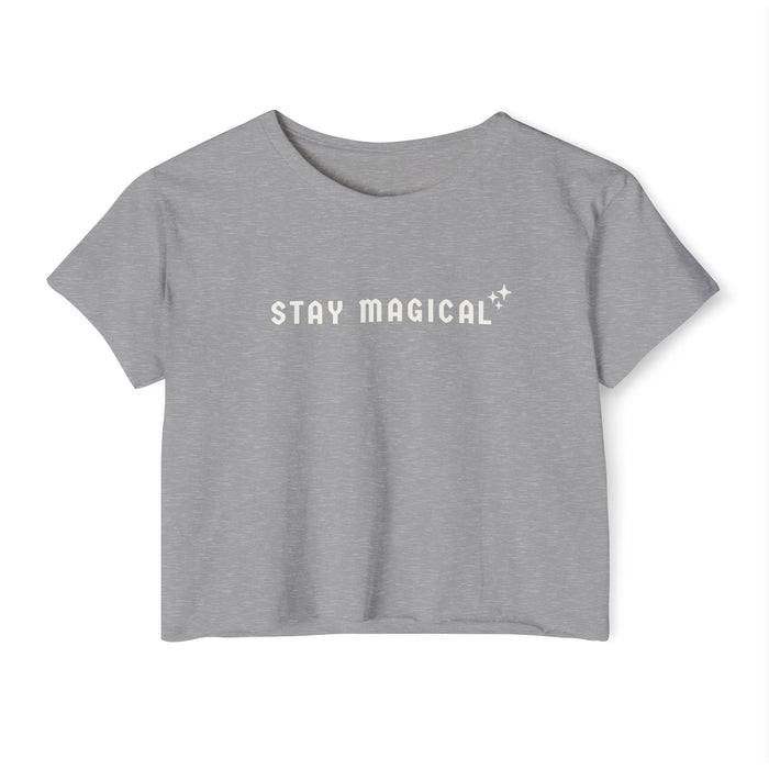 Stay Magical Women's Festival Crop Top