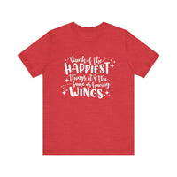 Think of the Happiest Things Bella Canvas Unisex Jersey Short Sleeve Tee