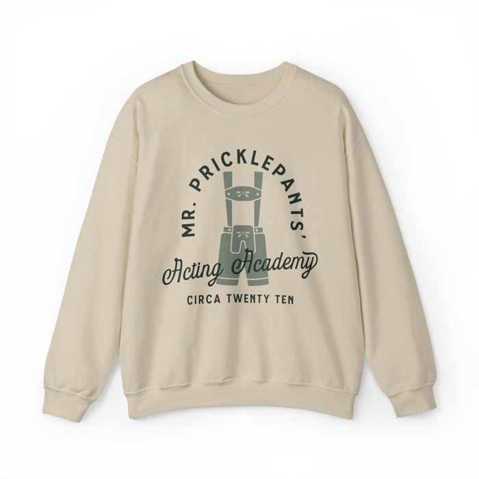 Mr. Pricklepants’ Acting Academy Gildan Unisex Heavy Blend™ Crewneck Sweatshirt