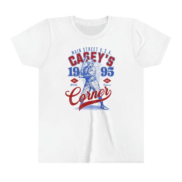 Casey’s Corner Distressed Bella Canvas Youth Short Sleeve Tee