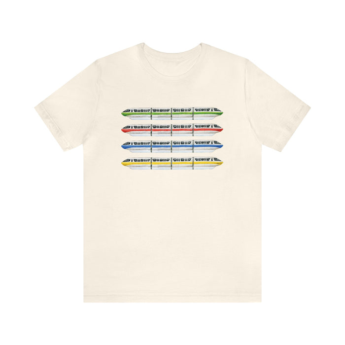 Monorails Bella Canvas Unisex Jersey Short Sleeve Tee