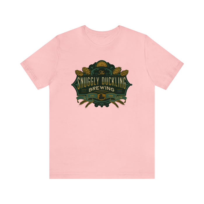 The Snuggly Duckling Brewing Bella Canvas Unisex Jersey Short Sleeve Tee