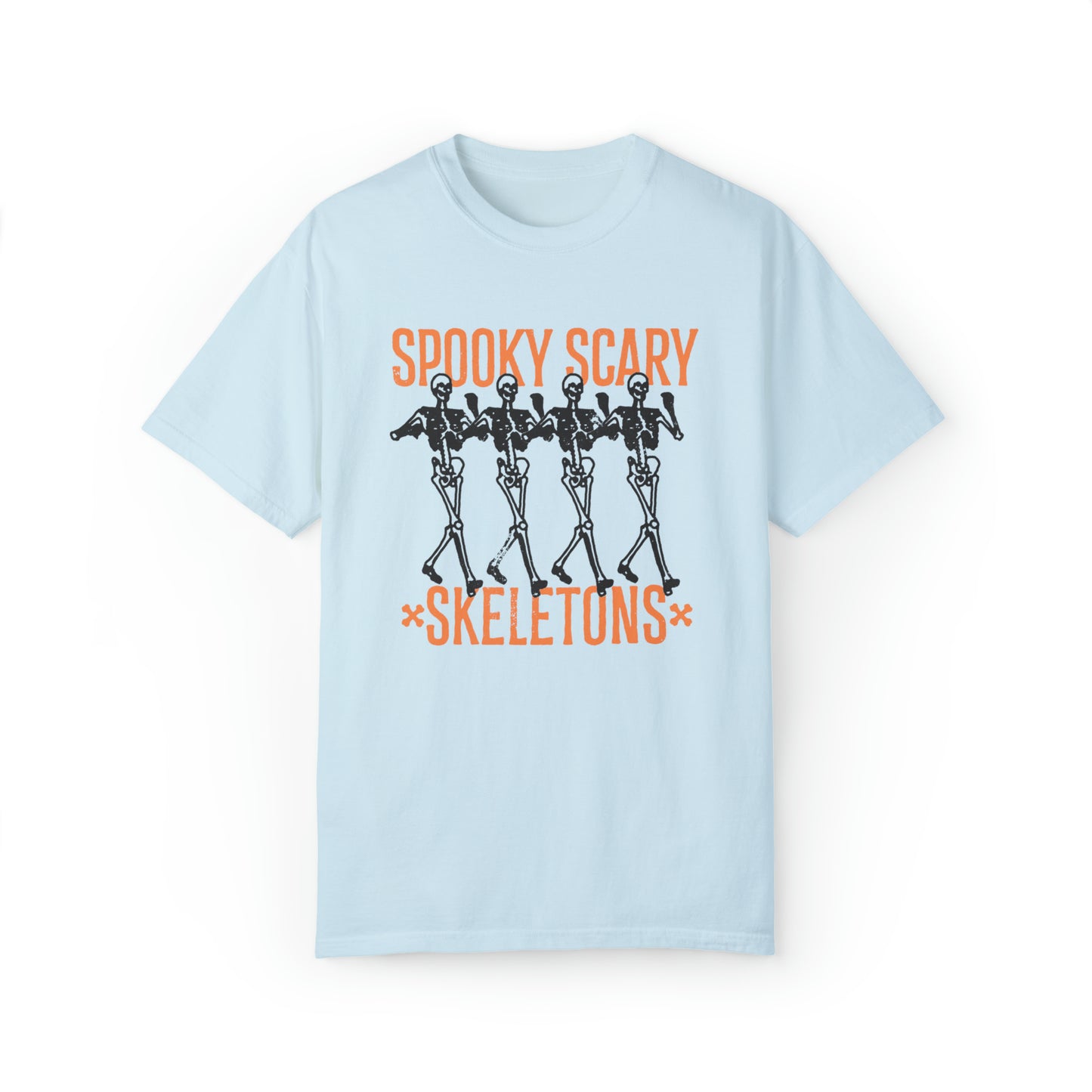 Spooky Scary Skeletons Comfort Colors Unisex Garment-Dyed T-shirt