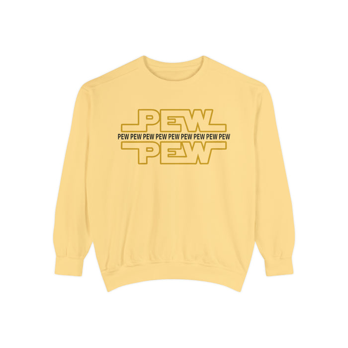 PEW PEW PEW Comfort Colors Unisex Garment-Dyed Sweatshirt