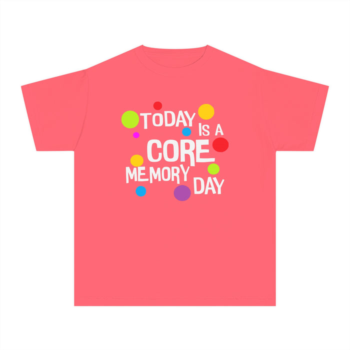 Core Memory Day Comfort Colors Youth Midweight Tee