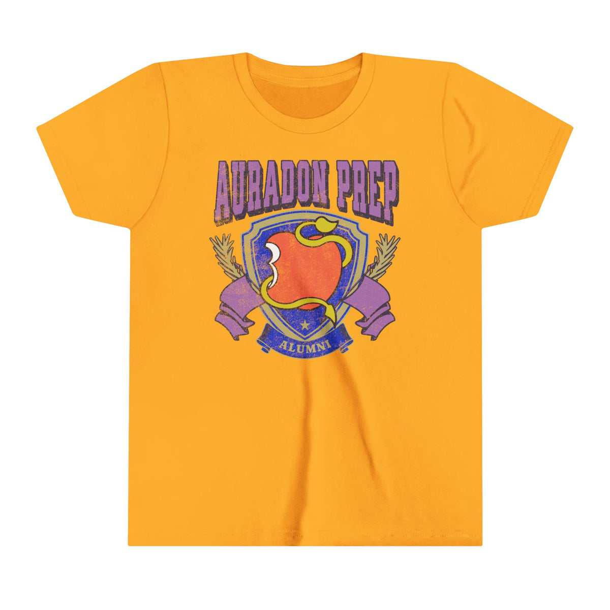 Auradon Prep Alumni Bella Canvas Youth Short Sleeve Tee