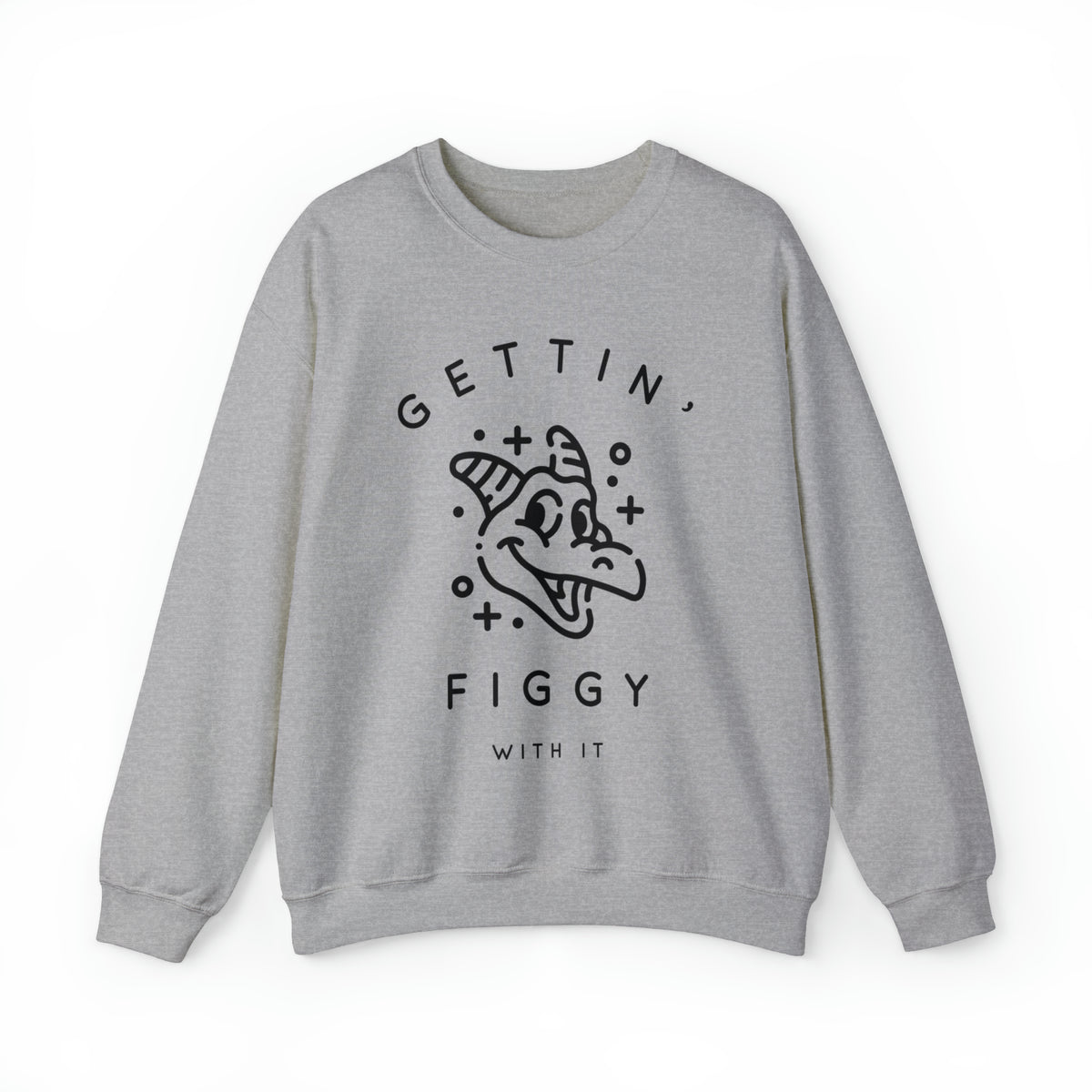 Gettin' Figgy With It Gildan Unisex Heavy Blend™ Crewneck Sweatshirt