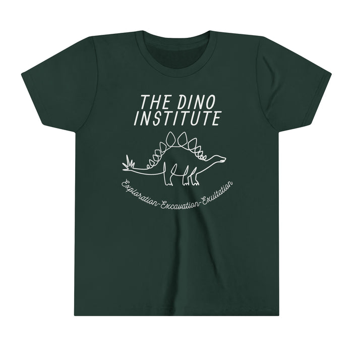 Dino Institute Bella Canvas Youth Short Sleeve Tee