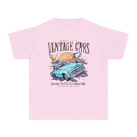 Weasley's Vintage Cars Comfort Colors Youth Midweight Tee