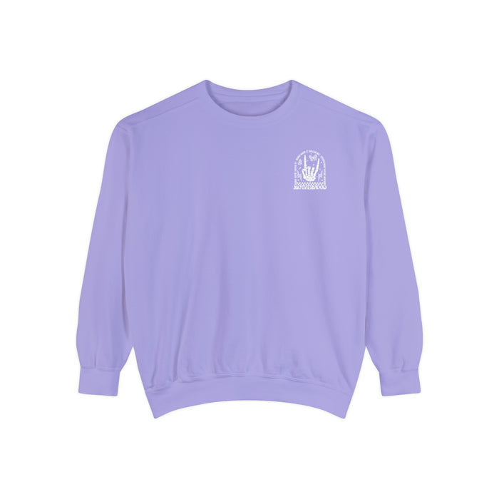 Motherhood Comfort Colors Unisex Garment-Dyed Sweatshirt