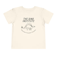 The Dino Institute Bella Canvas Toddler Short Sleeve Tee