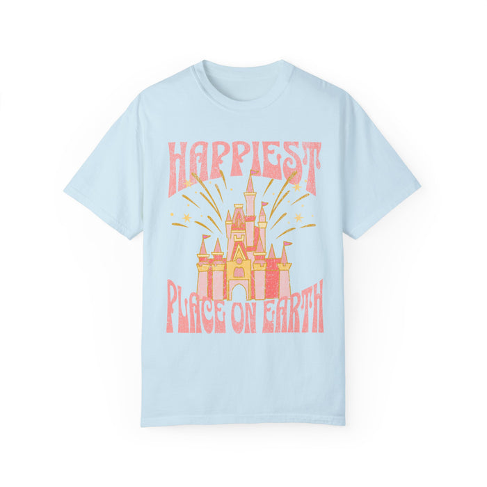 Happiest Place On Earth Comfort Colors Unisex Garment-Dyed T-shirt