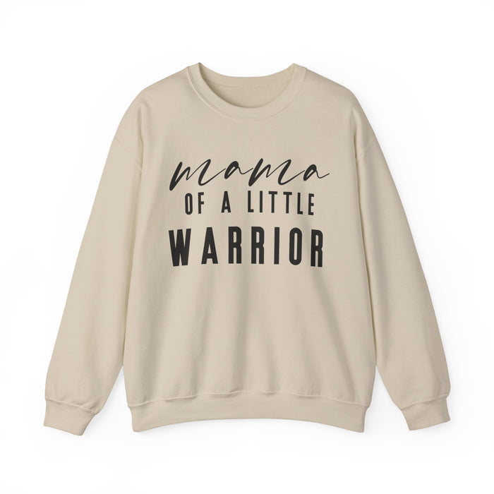 Mama of a Little Warrior Gildan Unisex Heavy Blend™ Crewneck Sweatshirt