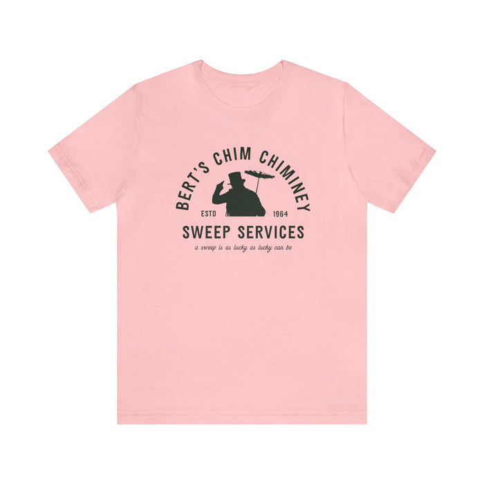 Bert’s Chim Chiminey Sweep Services Bella Canvas Unisex Jersey Short Sleeve Tee