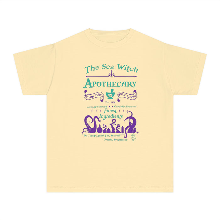 Sea Witch Apothecary Comfort Colors Youth Midweight Tee