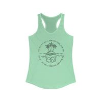 Yo Ho A Pirates Life For Me Women's Ideal Racerback Tank