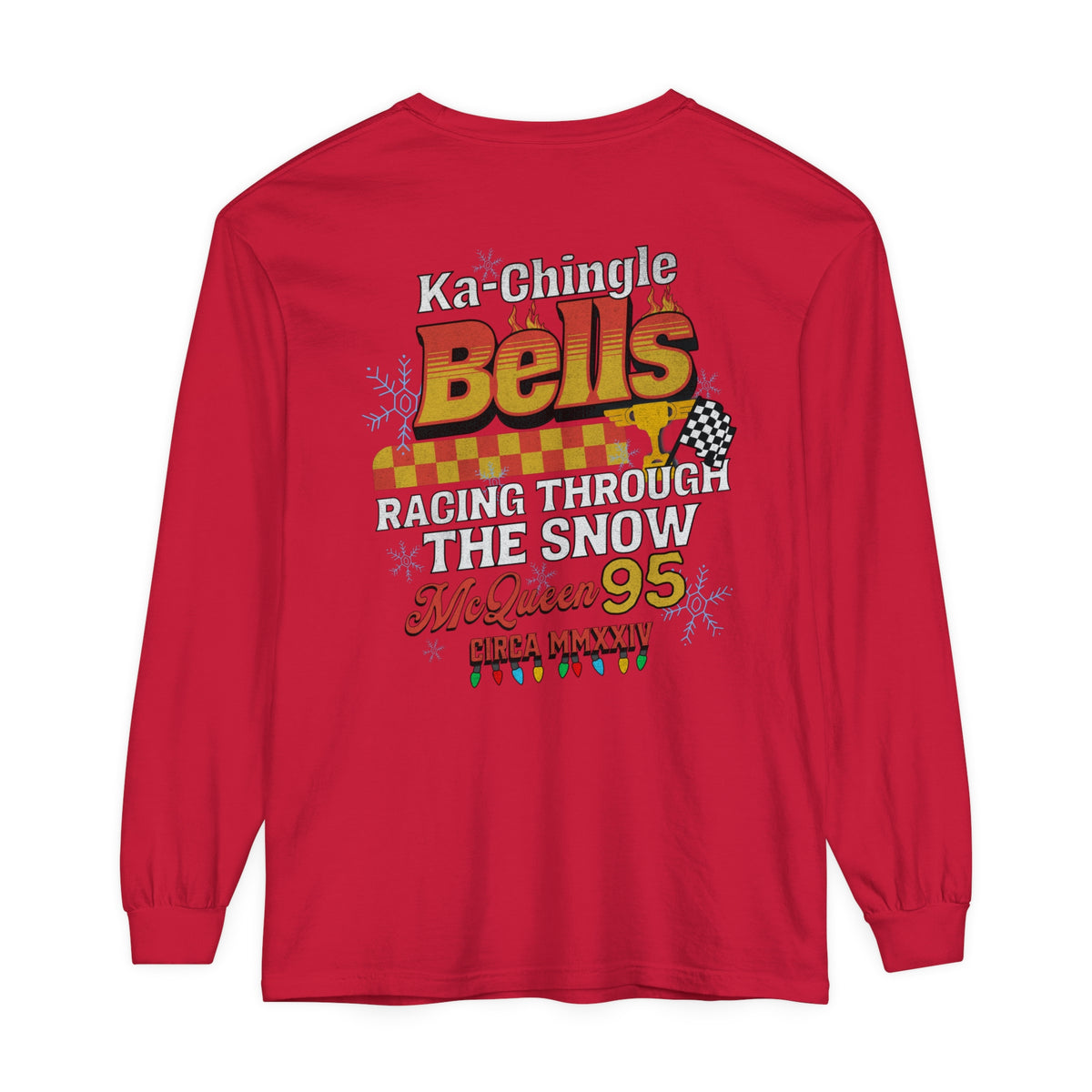 Ka-Chingle Bells Comfort Colors Unisex Garment-dyed Long Sleeve T-Shirt