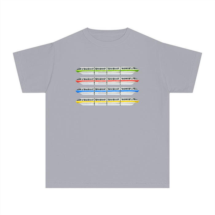 Monorails Comfort Colors Youth Midweight Tee