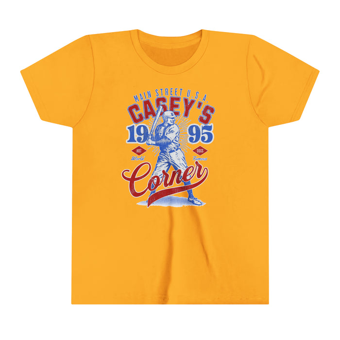 Casey’s Corner Distressed Bella Canvas Youth Short Sleeve Tee