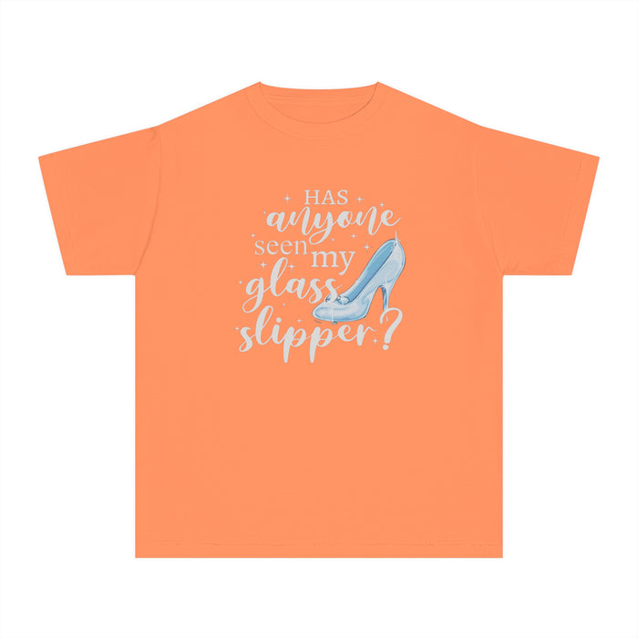 Has Anyone Seen My Glass Slipper? Comfort Colors Youth Midweight Tee