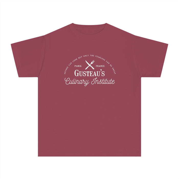 Gusteau’s Culinary Institute Comfort Colors Youth Midweight Tee