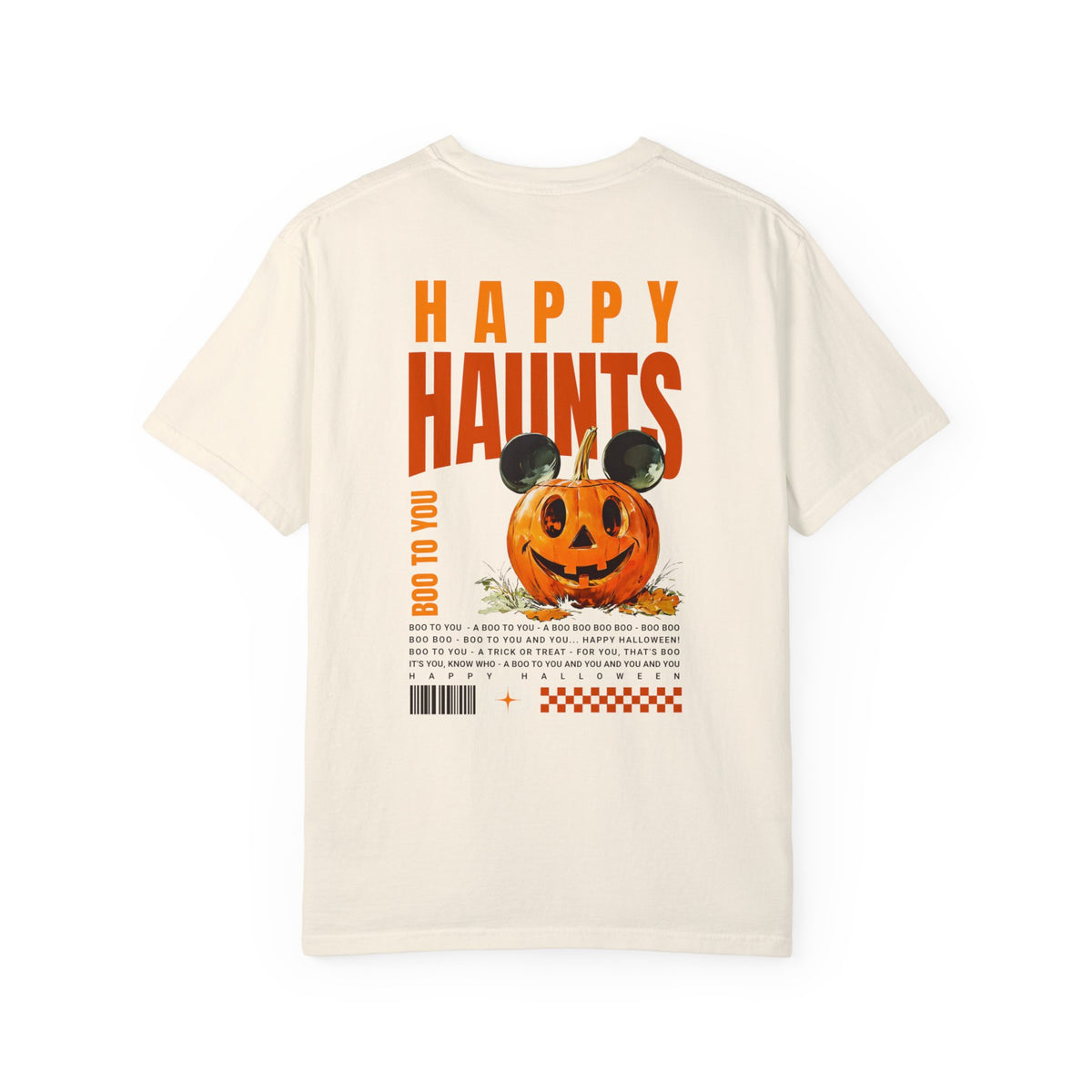 Happy Haunts Comfort Colors Unisex Garment-Dyed T-shirt