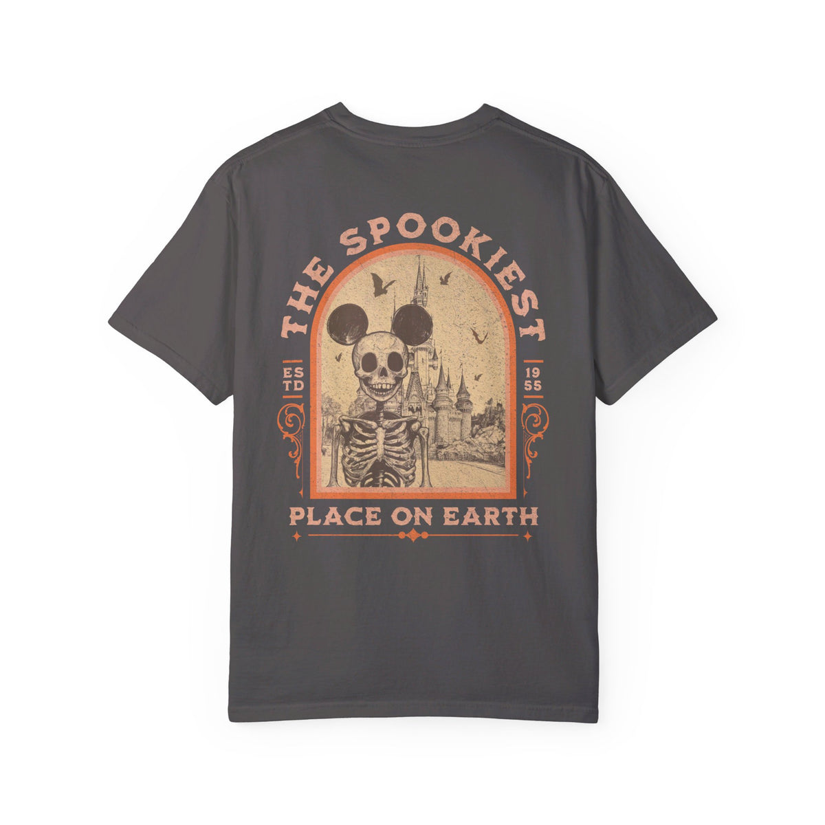 The Spookiest Place on Earth 1955 Comfort Colors Unisex Garment-Dyed T-shirt