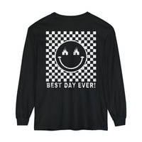 Best Day Ever Comfort Colors Unisex Garment-dyed Long Sleeve T-Shirt