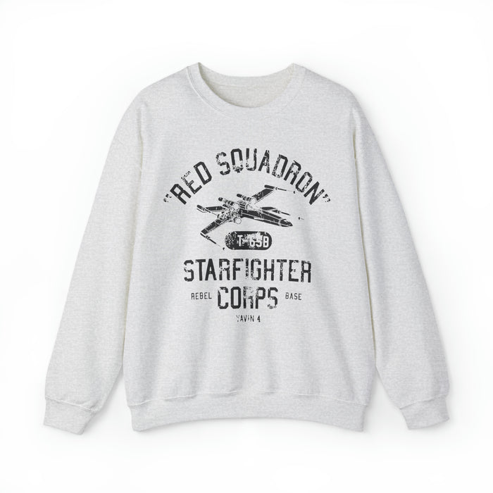 Red Squadron Starfighter Corps Gildan Unisex Heavy Blend™ Crewneck Sweatshirt