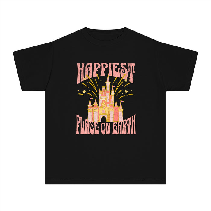 Happiest Place On Earth Comfort Colors Youth Midweight Tee