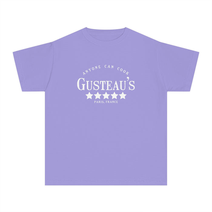 Gusteau’s Anyone Can Cook Comfort Colors Youth Midweight Tee