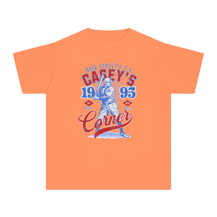 Casey’s Corner Distressed Comfort Colors Youth Midweight Tee