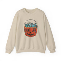 Turquoise Pumpkin Gildan Unisex Heavy Blend™ Crewneck Sweatshirt