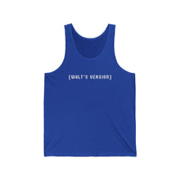 Walt's Version Bella Canvas Unisex Jersey Tank