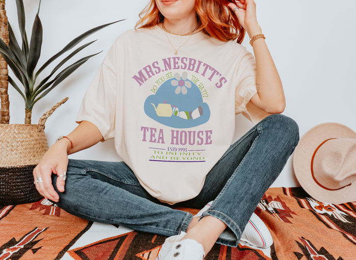 Mrs. Nesbitt’s Tea House Comfort Colors Unisex Garment-Dyed T-shirt