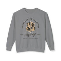 Princess Protection Agency Unisex Lightweight Comfort Colors Crewneck Sweatshirt