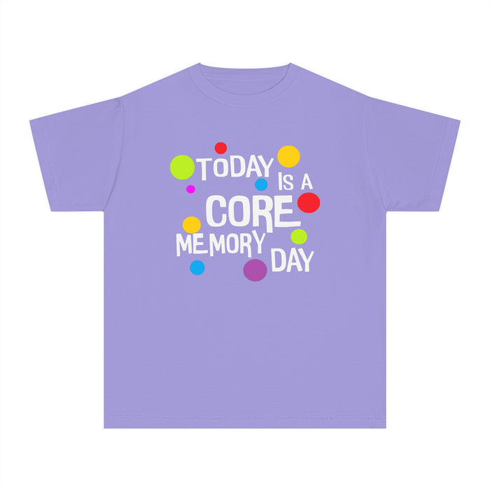 Core Memory Day Comfort Colors Youth Midweight Tee