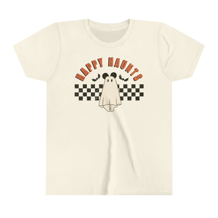 Happy Haunts Bella Canvas Youth Short Sleeve Tee