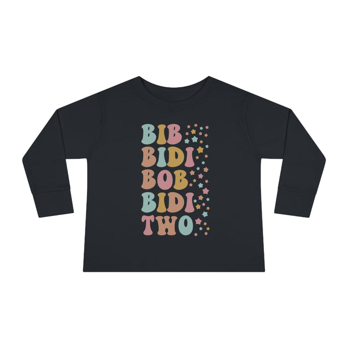 Bib Bidi Bob Bidi Two Rabbit Skins Toddler Long Sleeve Tee