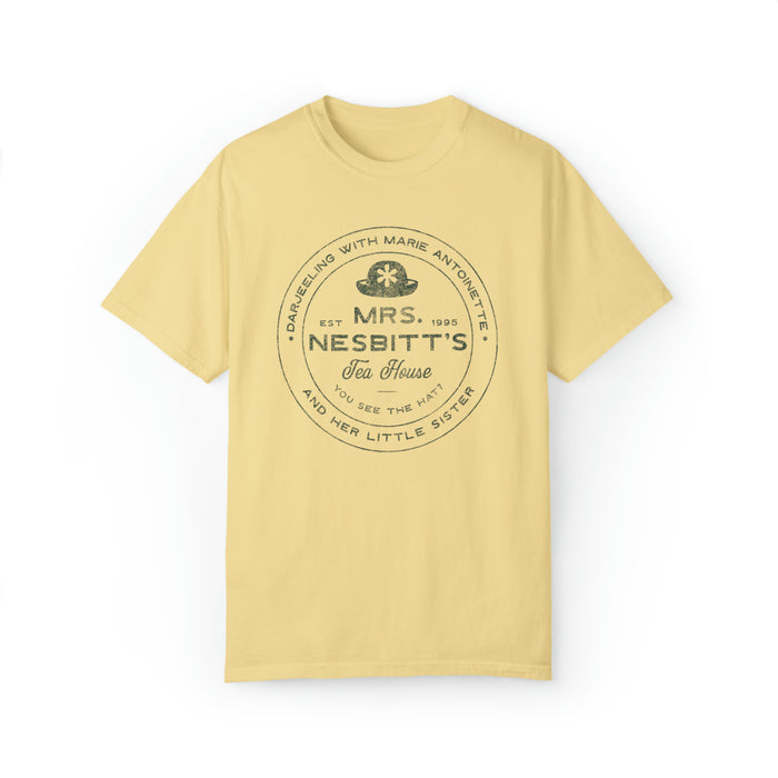 Mrs. Nesbitt’s Tea House Comfort Colors Unisex Garment-Dyed T-shirt