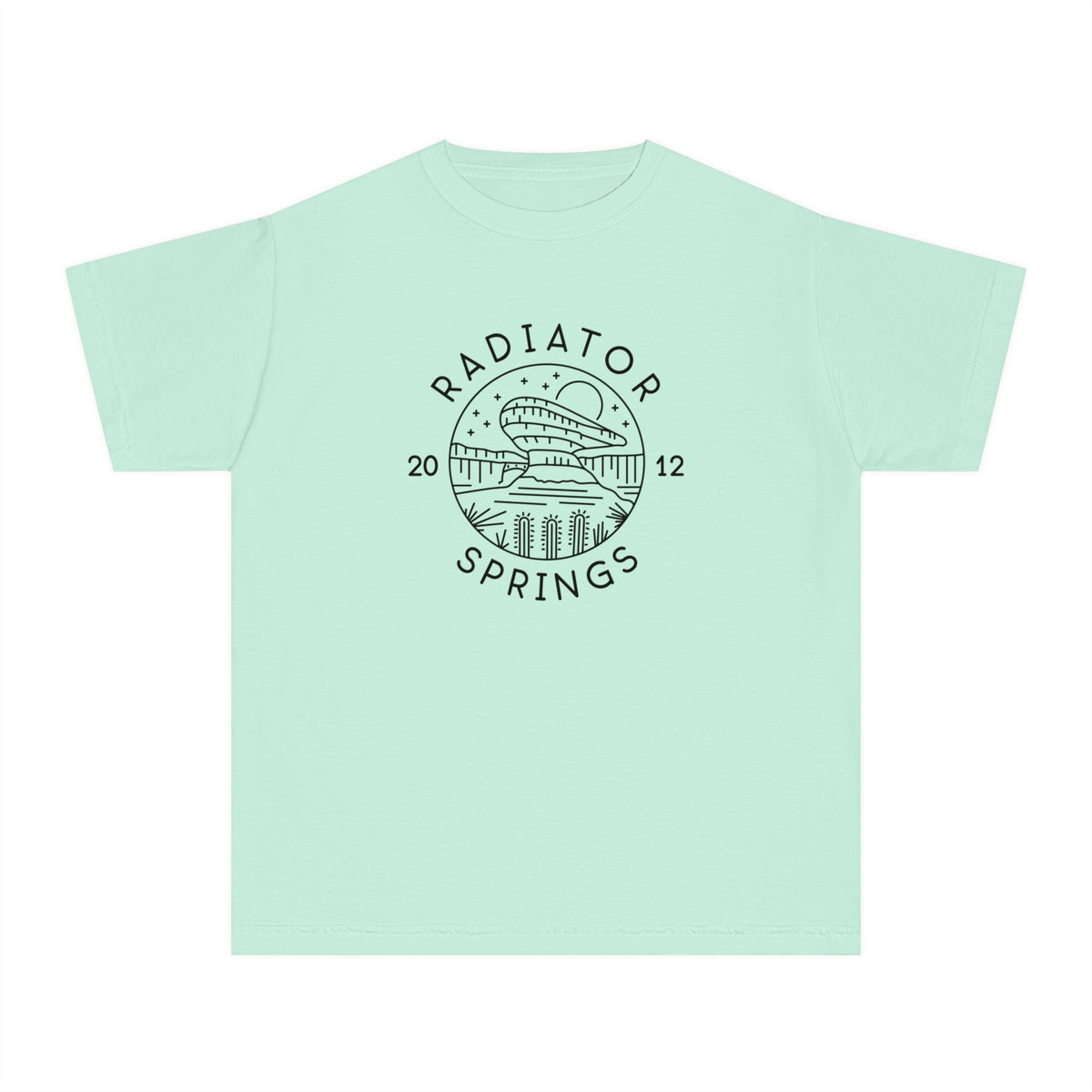 Radiator Springs Comfort Colors Youth Midweight Tee